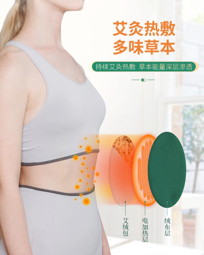 電加熱艾灸寶 電熱艾絨調(diào)溫?zé)o煙香身艾灸布套 廠(chǎng)家批發(fā)艾絨護(hù)腰寶